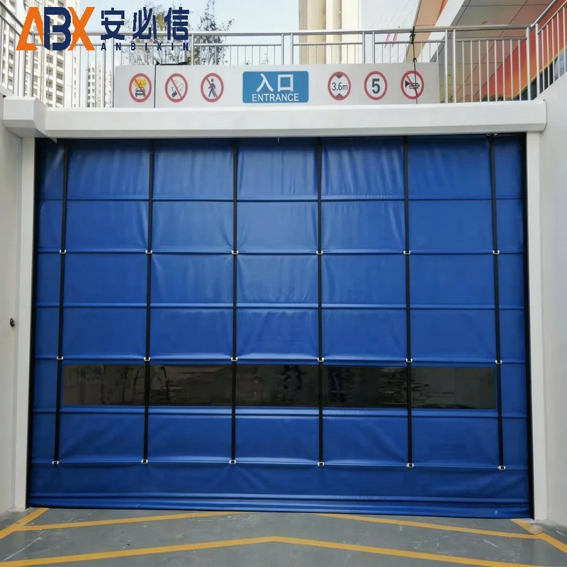 廊坊市软帘堆积门